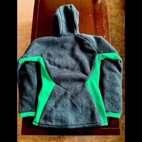 Womens NorthFace hooded fleece sweatshirt - Picture 2 of 3